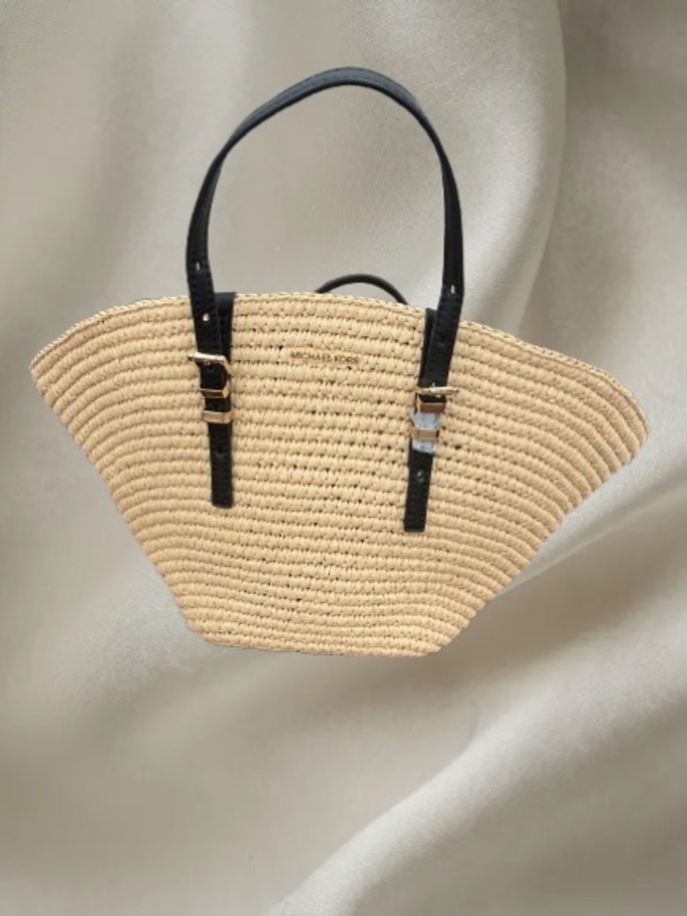 NWOT Michael Kors Small Isa Hand-Crocheted Tote Bag